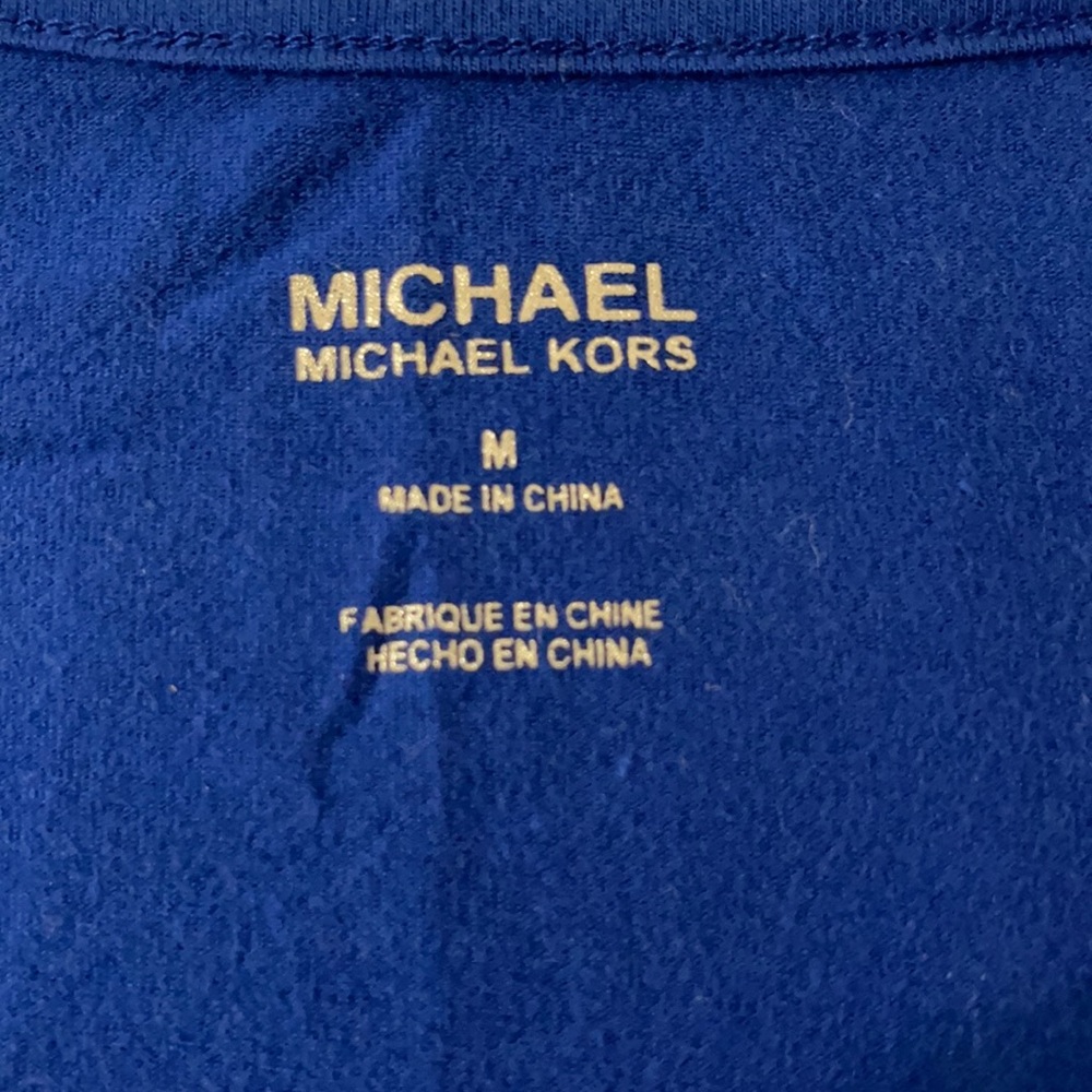 Brand: Michael Kors Color: Royal Blue Size: Medium - Picture 4 of 5